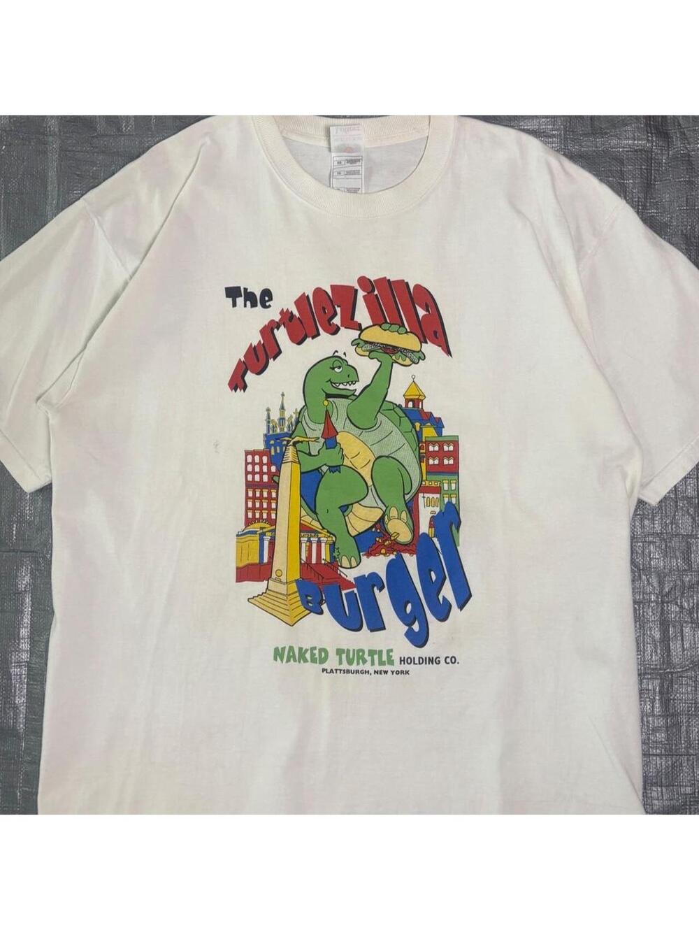 90s New York Turtlezilla Burger Promo Tee